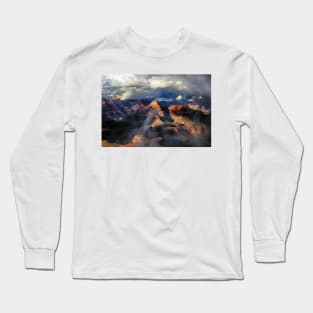 Clouds Part Over the Canyon Long Sleeve T-Shirt